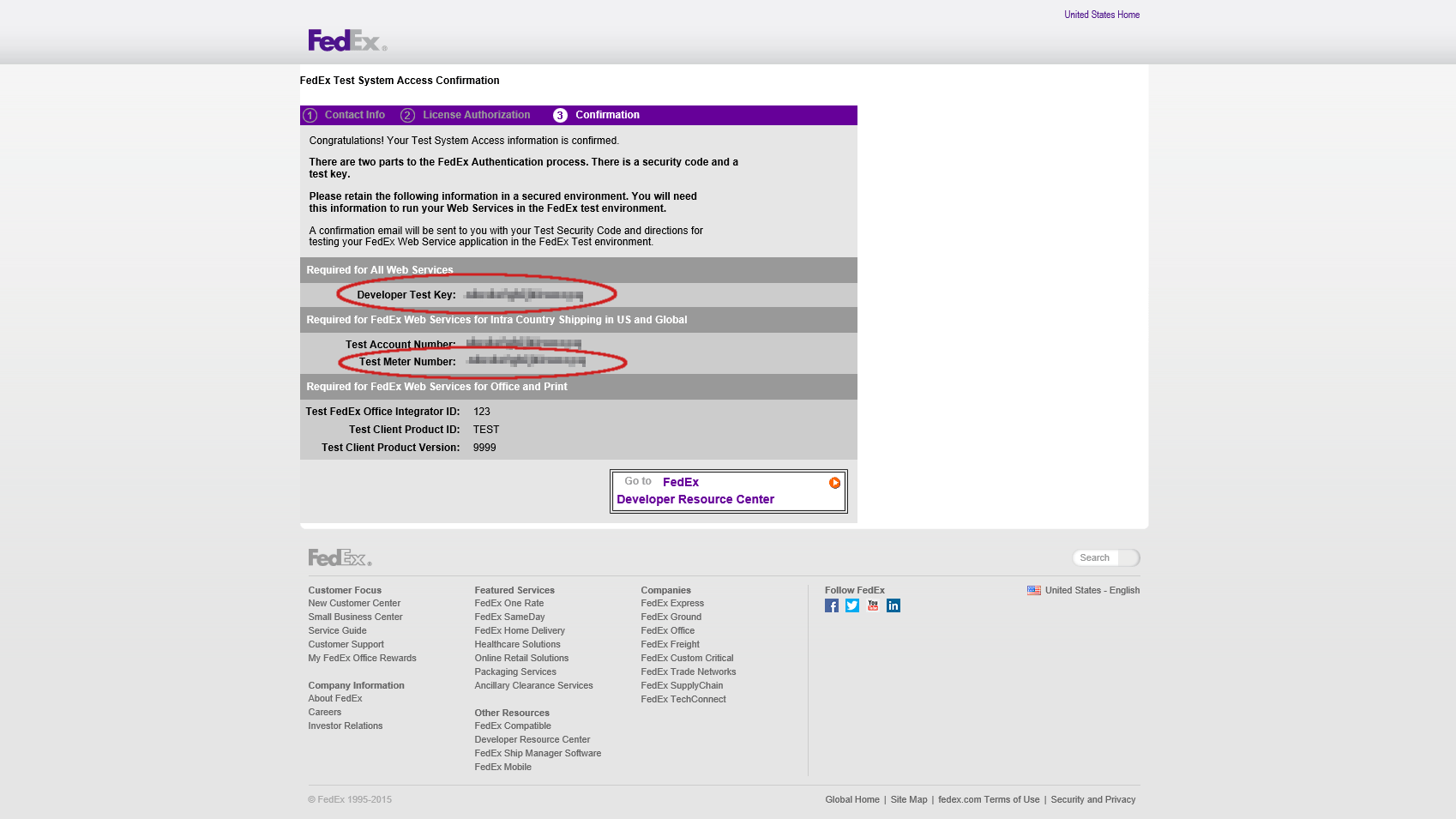 How Do I Connect My Fedex Account To The Test Environment Easypost 0573