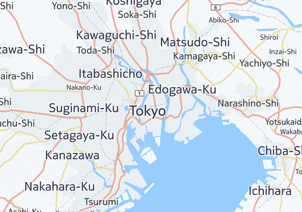 Japan Map