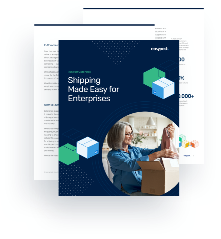White Paper: Shipping Made Easy for Enterprises